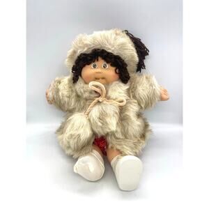 Vintage 1983 Cabbage Patch Kids Doll by Coleco w/ Auth Clothes *Missing 1 Shoe